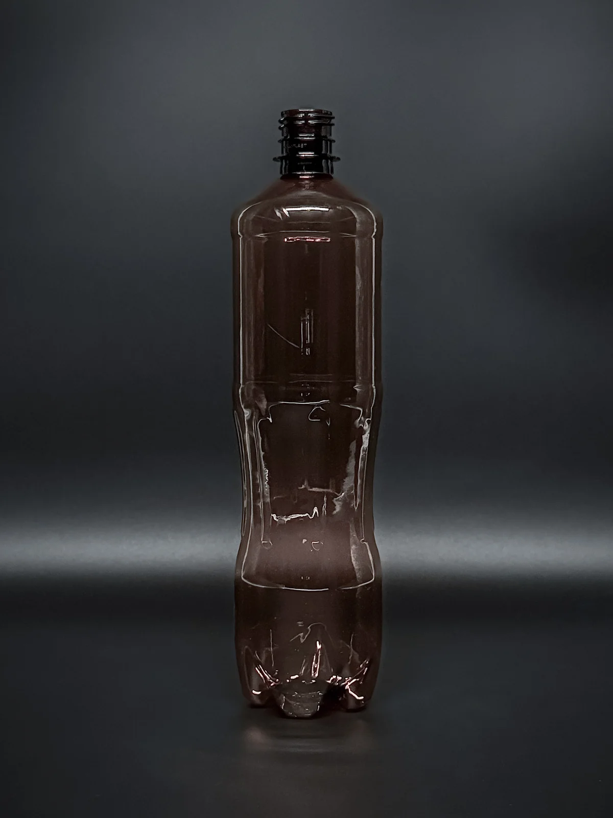 ПЭТ-бутылка «Люкс» 1л, коричневый